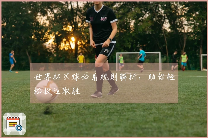 世界杯买球必看规则解析，助你轻松投注取胜