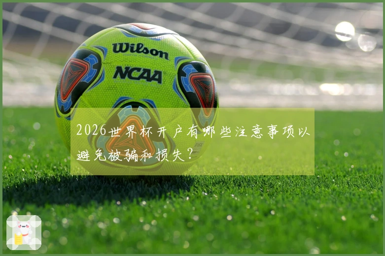 2026世界杯开户有哪些注意事项以避免被骗和损失？